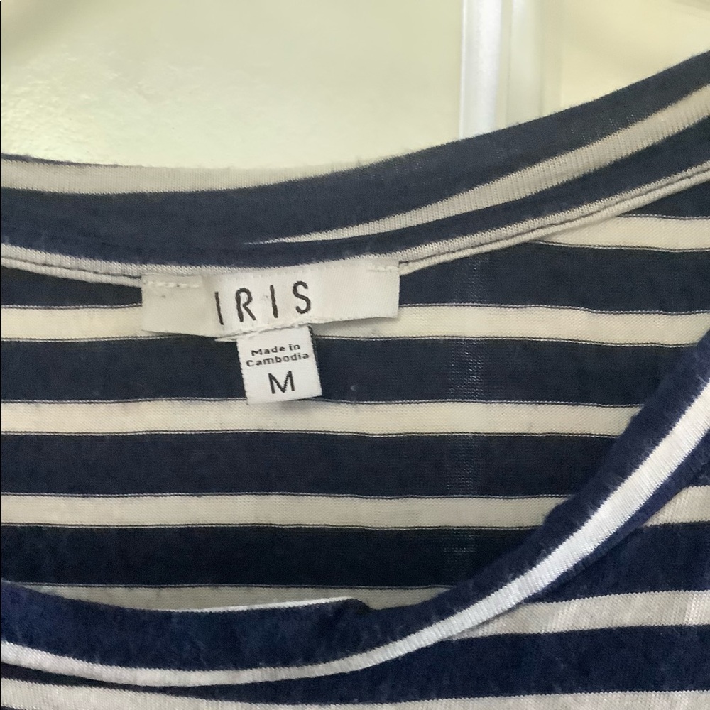 Kids Iris Blue Striped Shirt - Picture 3 of 4